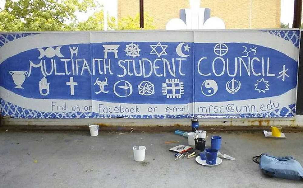Multi-Faith Student Council at the University of Minnesota banner – Photo: umnmfsc.com