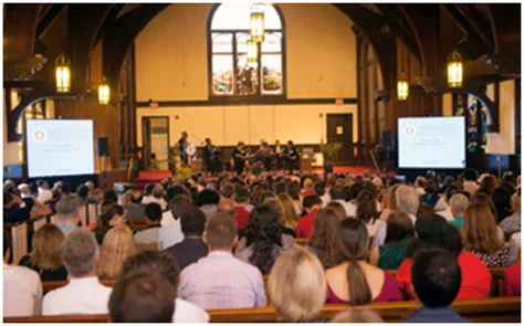 The Fifth Challenge Gathering, bringing together 600 faculty, staff, and students from colleges and universities, met at Howard University and worked together to meet the interfaith challenge being proposed. – Photo: White House Blog