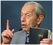 Harold Camping in 2012 – Photo: Wikipedia