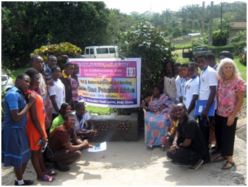 Young peacemakers at an Our Peaceful Africa program. – Photo: COE