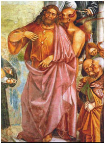 Anti-Christ and the Devil, a detail from the fresco“Deeds of the Anti-Christ”(1501) by Luca Signorelli – Photo: Wikipedia