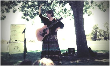 Pam Faro as a story-teller