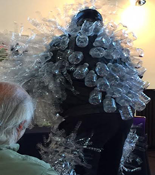 From the Robert Marsh evening of performance art. Photo: Riess Potterveld