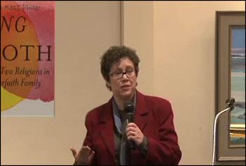 Susan Katz Miller speaking about her new book. Photo: Vimeo