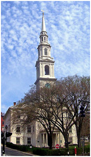 The First Baptist Church in America was founded in Providence, Rhode Island in 1638 by Roger Williams. – Photo: Wikipedia, Daniel Case