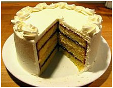 A layered pound cake – Photo: Wikipedia