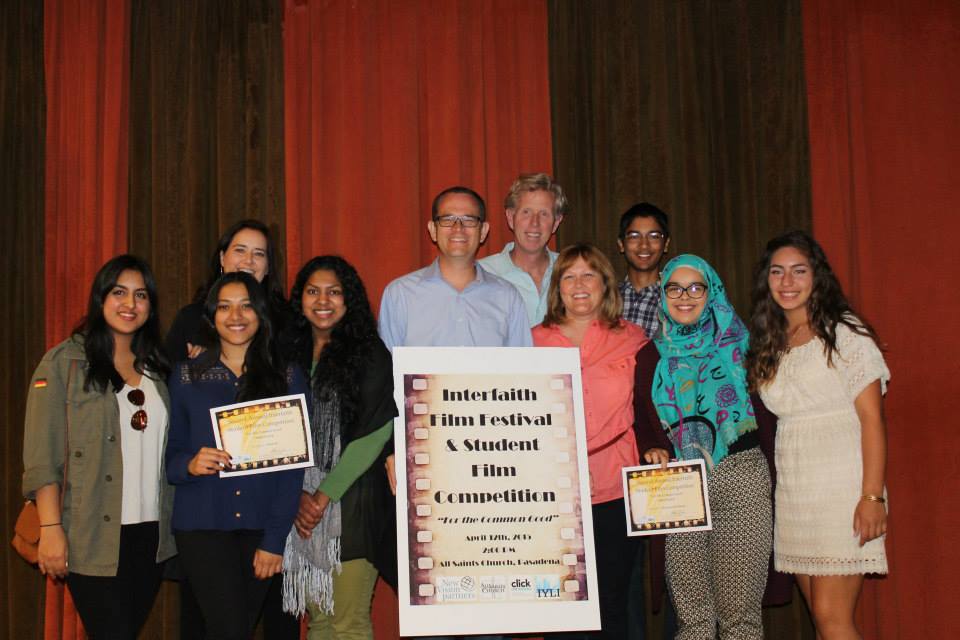Winners of an interfaith film festival sponsored by New Vision Partners – Photo: New Vision Partners