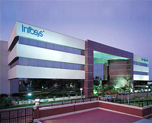 High tech is highly visible in India today. – Photo: Infosys