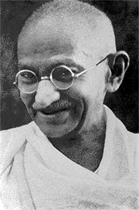 Mahatma Gandhi – Photo: Wikipedia