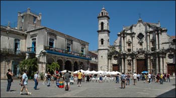 The Cathedral of Havana, in Cuba, was dedicated in 1777. – Photo: Wikipedia