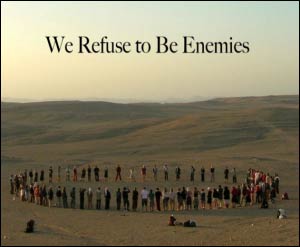 The Statement of the Vision Camp held in July 2014 in the West Bank affirmed by 50 peacemakers of Jewish and Arab descent, joined by international activists. – Photo: The Parliament Blog