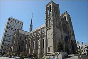 Grace Cathedral in San Francisco, home of the Episcopal Diocese of California – Photo: Wikipedia