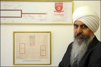 Rangit Singh Dhanda of the Nishkam Free School in Handsworth, Birmingham, UK – Photo: Birmingham Post
