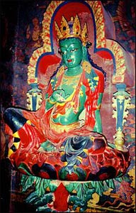 In Tibetan Buddhism, the Green Tara represents the Buddha of enlightened activity. – Photo: Wikipedia
