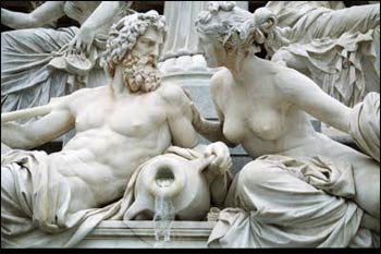 The sacred marriage of Zeus and Hera