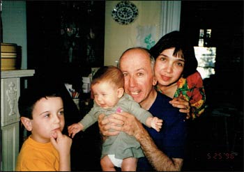 Yona, her husband Paul, and Katherine and James, their children.