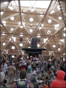 Inside the Temple of Whollyness was a major gathering place.
