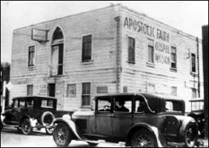 The Apostolic Faith Mission on Azusa Street, now considered to be the birthplace of Pentecostalism. – Photo: Wikipedia
