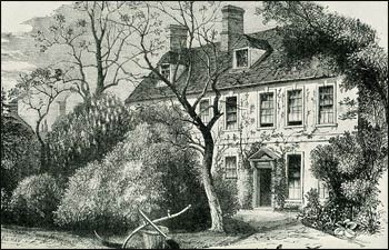 The vicarage in Olney where Newton wrote the hymn “Amazing Grace” – Graphic: Wikipedia