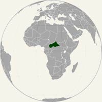 Central African Republic, Africa – Graphic: Wikipedia