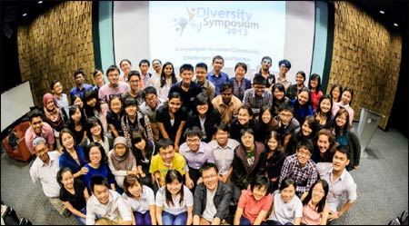 Participants in the NUS Diversity Symposium last February – Photo: NUS