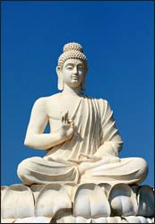 A statue of Buddha in Andhra Pradesh, India - Photo: Wikimedia Commons