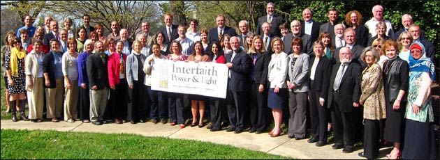 State leaders and national staff at the 2013 Interfaith Power and Light Conference in Washington, D.C.