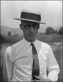 The first legal tussle between science and religion in the U.S. revolved around John Scopes, a high school teacher who was convicted of teaching evolution in 1925, though the penalty (a fine) was waived due to a technicality. Photo: Wikipedia