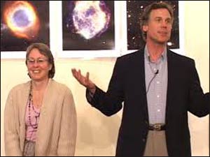 Connie Barlow and Michael Dowd on the road.