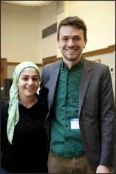 Shayreen Isoli, a Muslim student at Lincoln, a Quaker girl’s school in Rhode Island, was so inspired by Chris as a gay atheist interfaith activist that she organized his visit to the school.