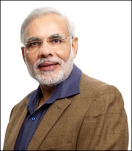 Shri Narendra Modi, 15th Prime Minister of India – Photo: Wikipedia