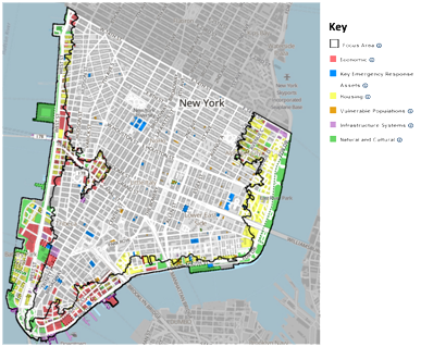 A zoning map of lower Manhattan – Graphic: New York Rising
