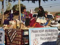 Native peoples are concerned about the effects of abandoned uranium mines on or near their lands. These types of problems in terms of disrespect toward Native American land are the main issues about which Native American leaders have approached the White House of late.