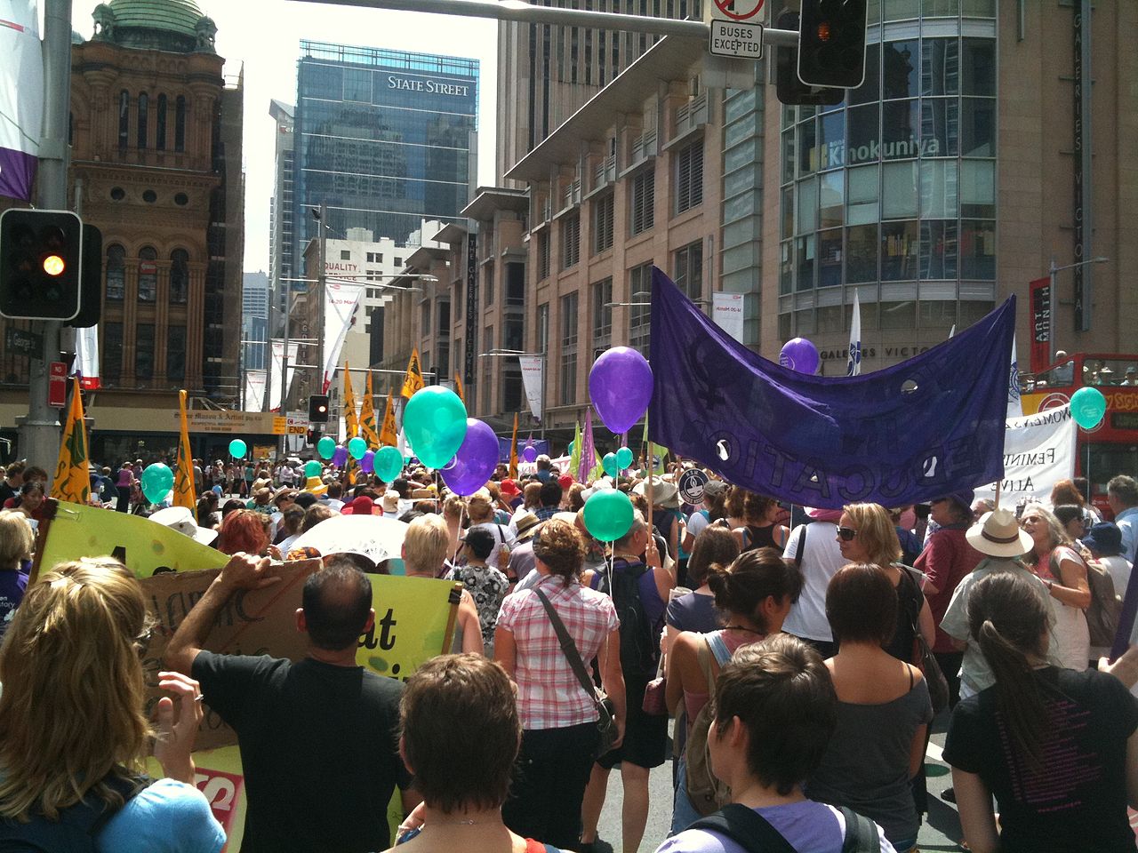 International Women’s Day celebrated in Sydney, Australia in 2011 – Photo: Wikimedia, sridgway, Cc.2.0