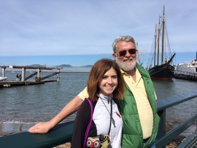Paul Chaffee and I at Fisherman’s Wharf, San Francisco – Photo: Jan Chaffee