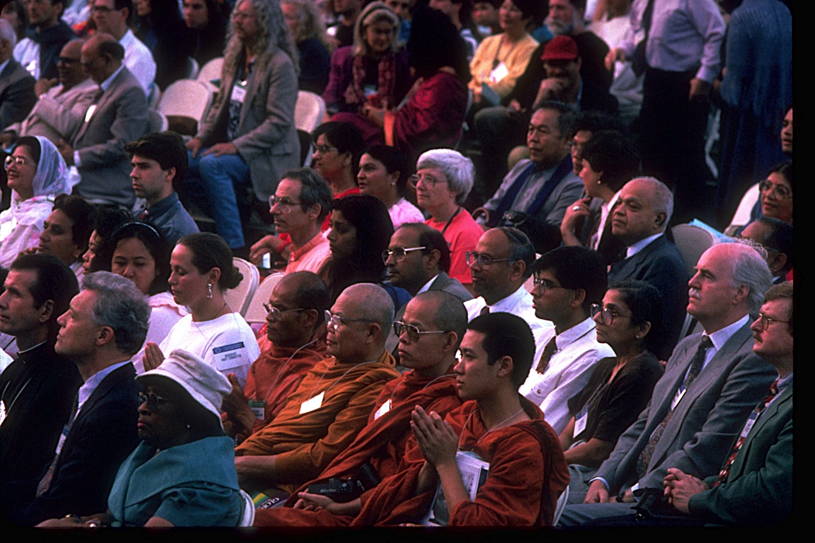 A few of the 8,000 who came to Chicago for the 1993 Centennial Parliament. – Photo: CPWR