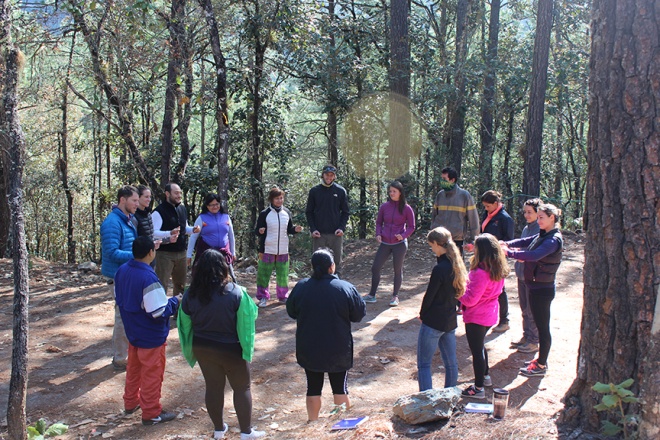 Circles, as opposed to rows, can be supportive of peacemaking. – Photo: Outward Bound Peacemaking