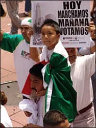 An immigrants' rights march in Los An geles – Photo: Wikimedia
