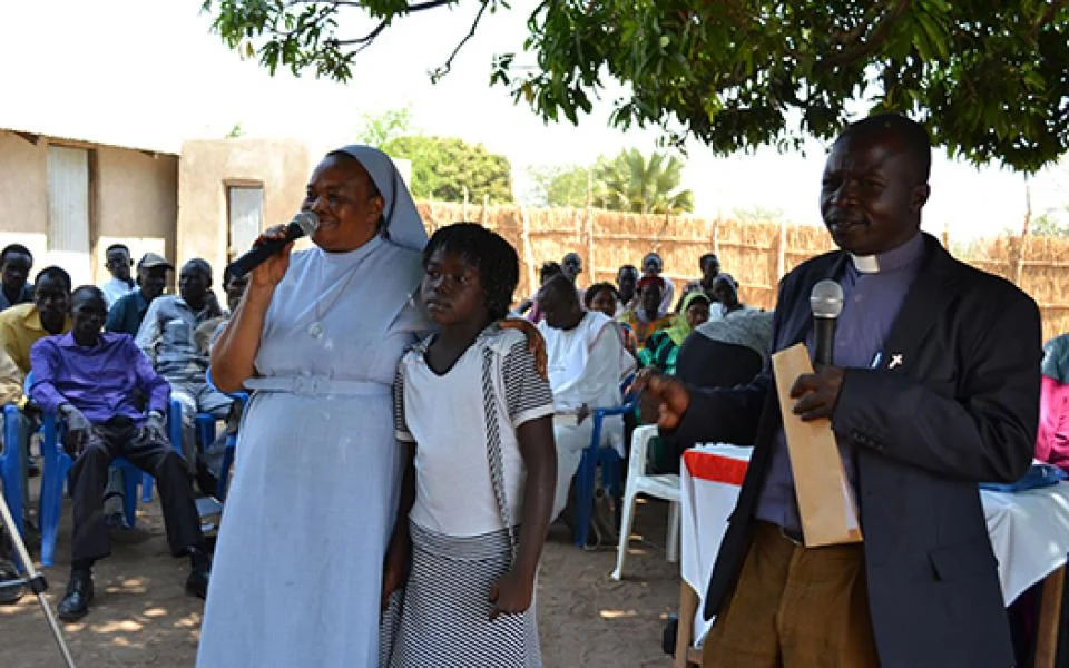 Refugees speak during Interfaith Harmony Week event – Photo: URI