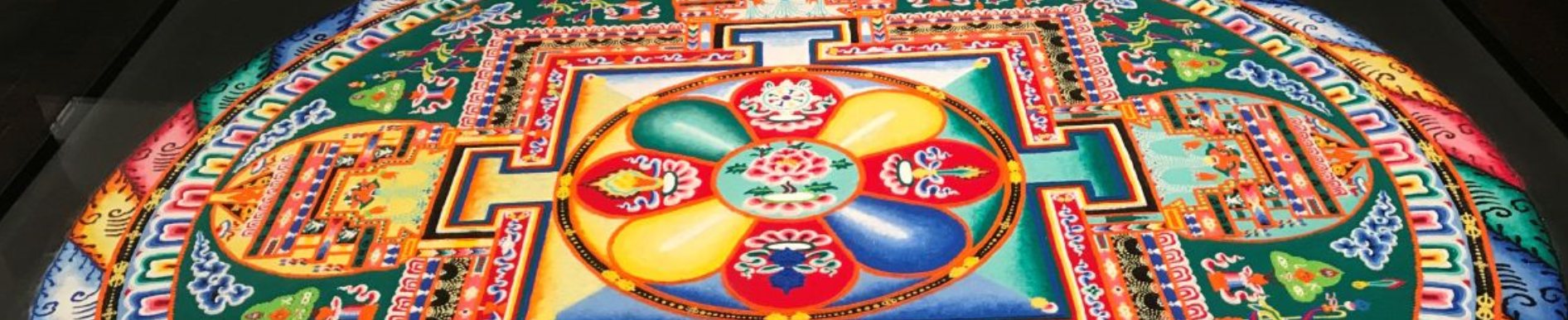 Epiphany at the Altar of a Sand Mandala 