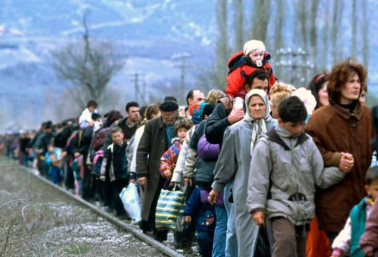 Kosovo refugees – Photo: United Nations, C.c. 2.0 nc nd