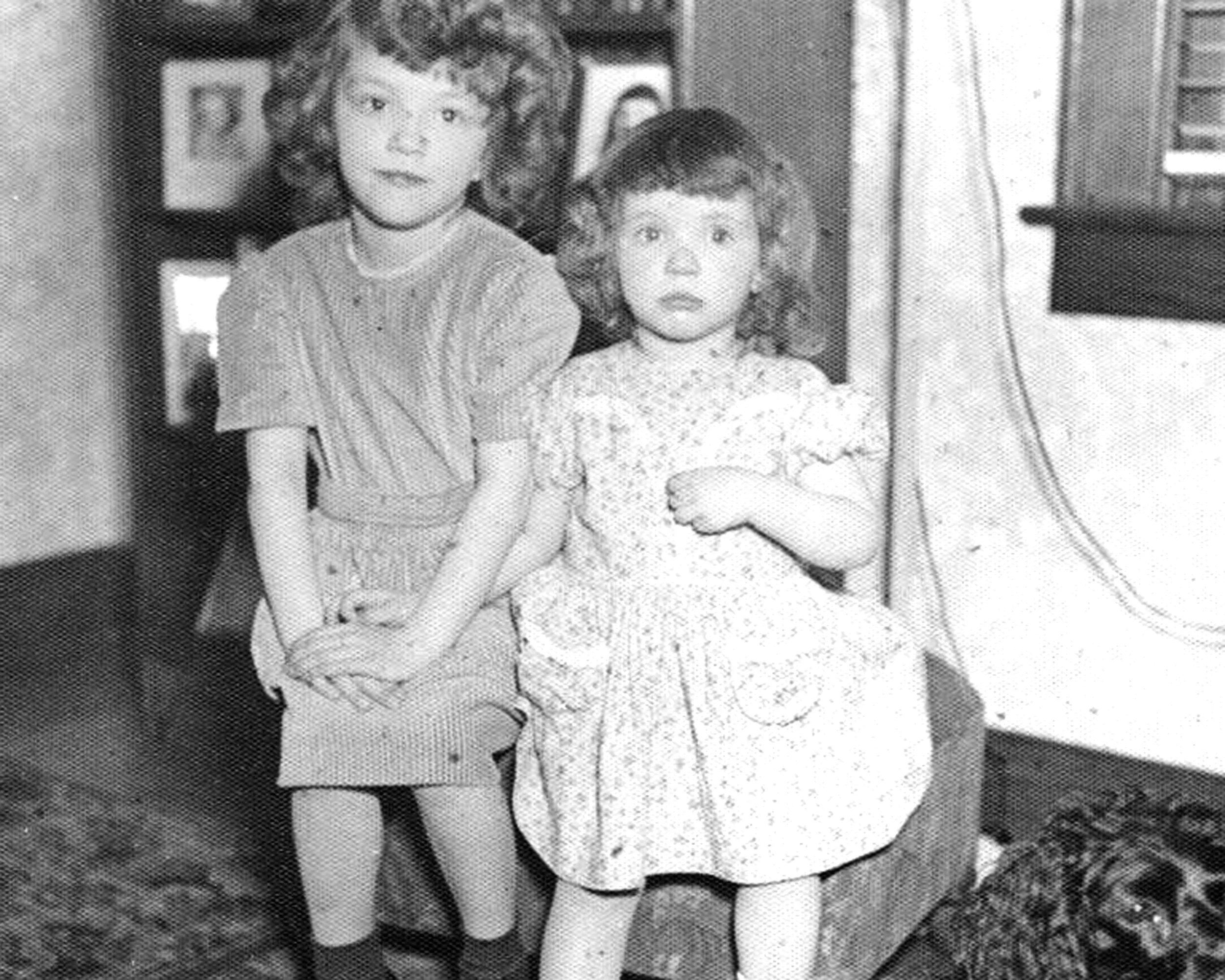 Martha Perkins, with her sister Nancy on the left – Photo: NMC