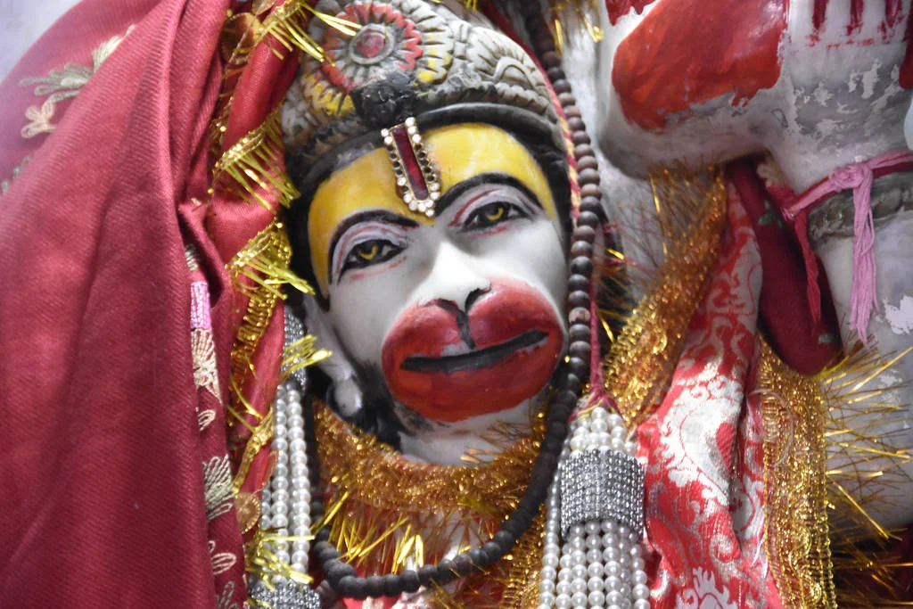 Hanuman the Monkey God – Photo: shankar s., C.c. 2.0