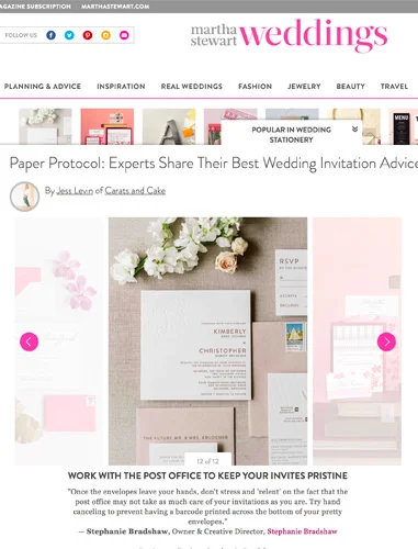 MARTHA STEWART WEDDINGS