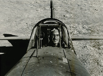 R.T. Smith at the controls