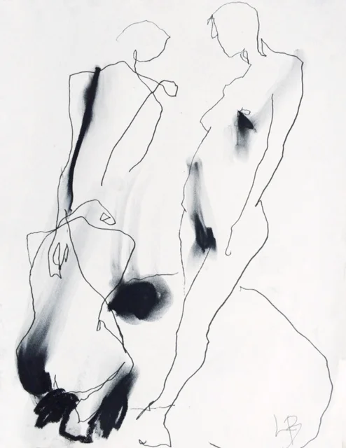 Copy of Kolteckning. Lina Burman
