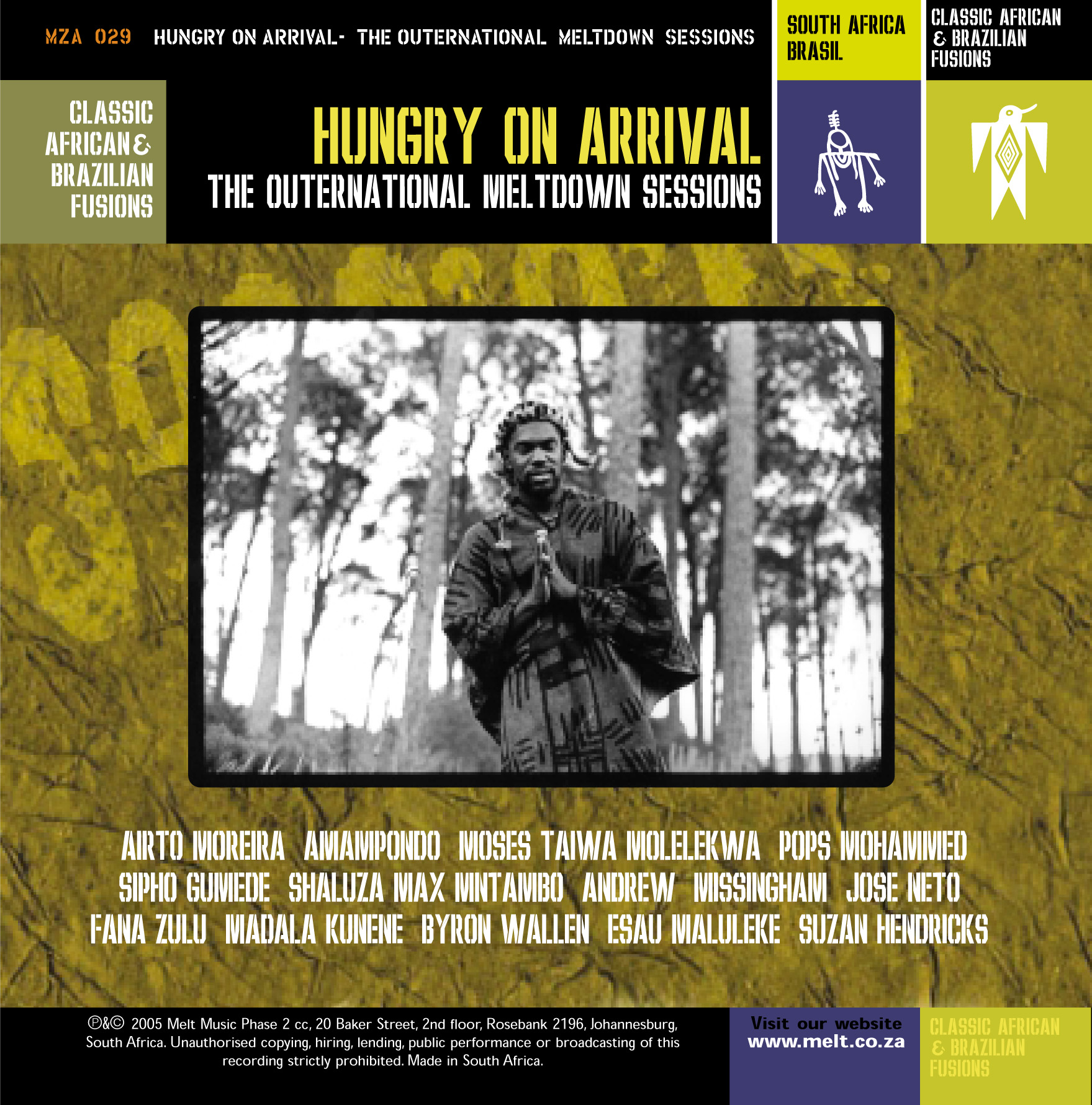 THE OUTERNATIONAL MELtDOWN SESSIONS 1994 (MZA029)- HUNGRY ON ARRIVAL