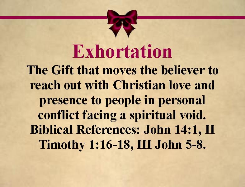 Update more than 75 gift of exhortation