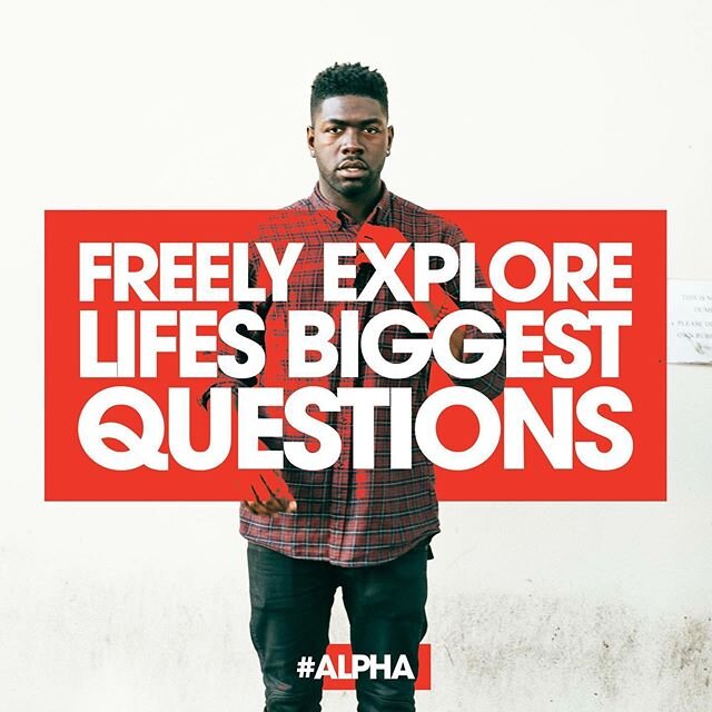 We&rsquo;re going on week 3! Wednesdays at 7pm via zoom. Alpha happy hour at 630 tho! #tryAlphaonline