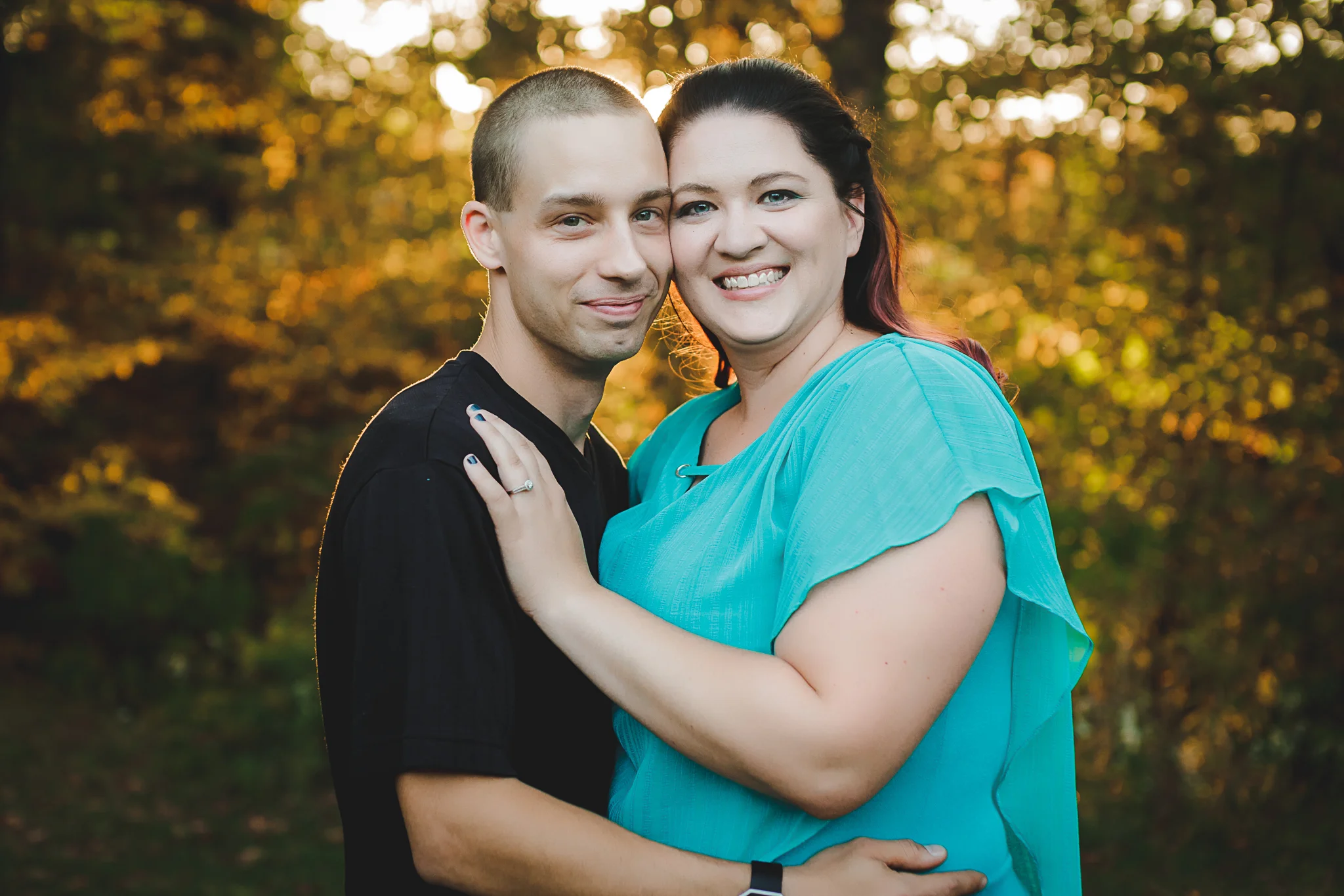 Engagement pictures Buffalo NY Fall